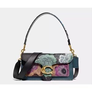 Coach Tabby Shoulder Bag 26 in Signature Canvas with Kaffe Fassett Print